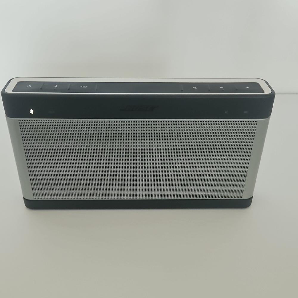Bose Portable Bluetooth Speaker in Silver and Black